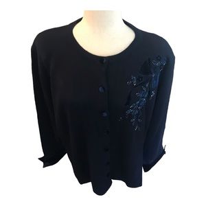 Alfred Dunner Beautiful Cardigan
